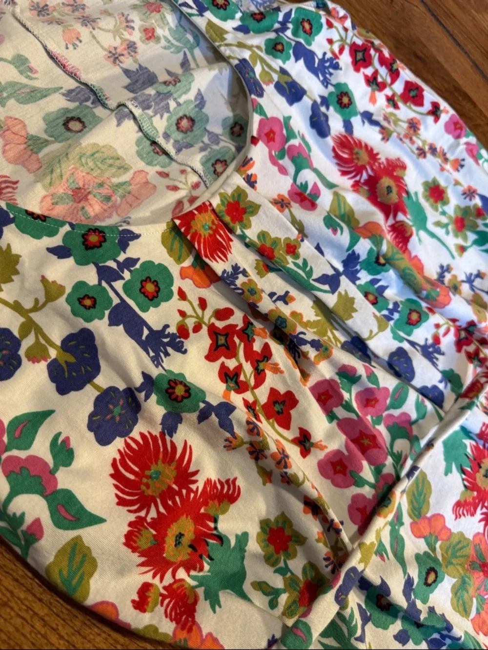Boden White Sleeveless Floral Tie-Waist Mini Dress - Picture 3 of 8